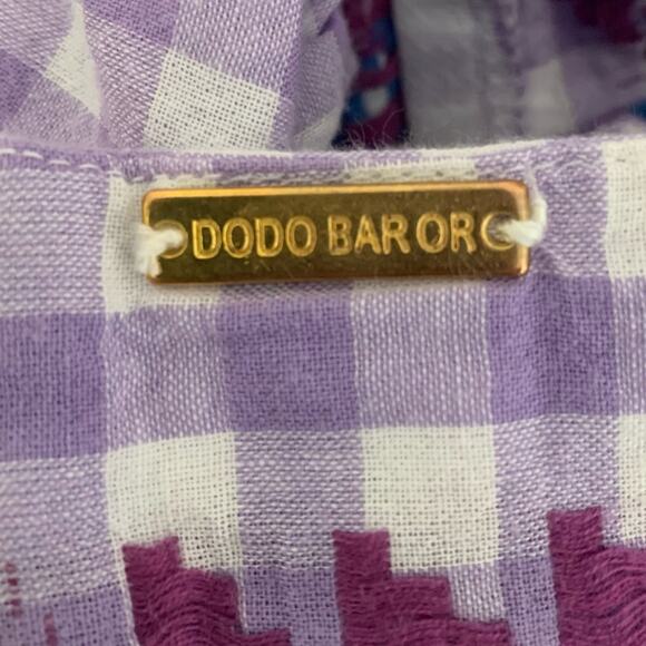 Dodo Bar Or Ariana Purple Mini Skirt M retail $250 - Picture 7 of 12